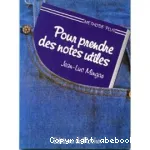 Pour prendre des notes utiles