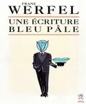 Une écriture bleu pâle