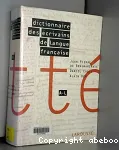 Dictionnaire des écrivains de langue française A-L